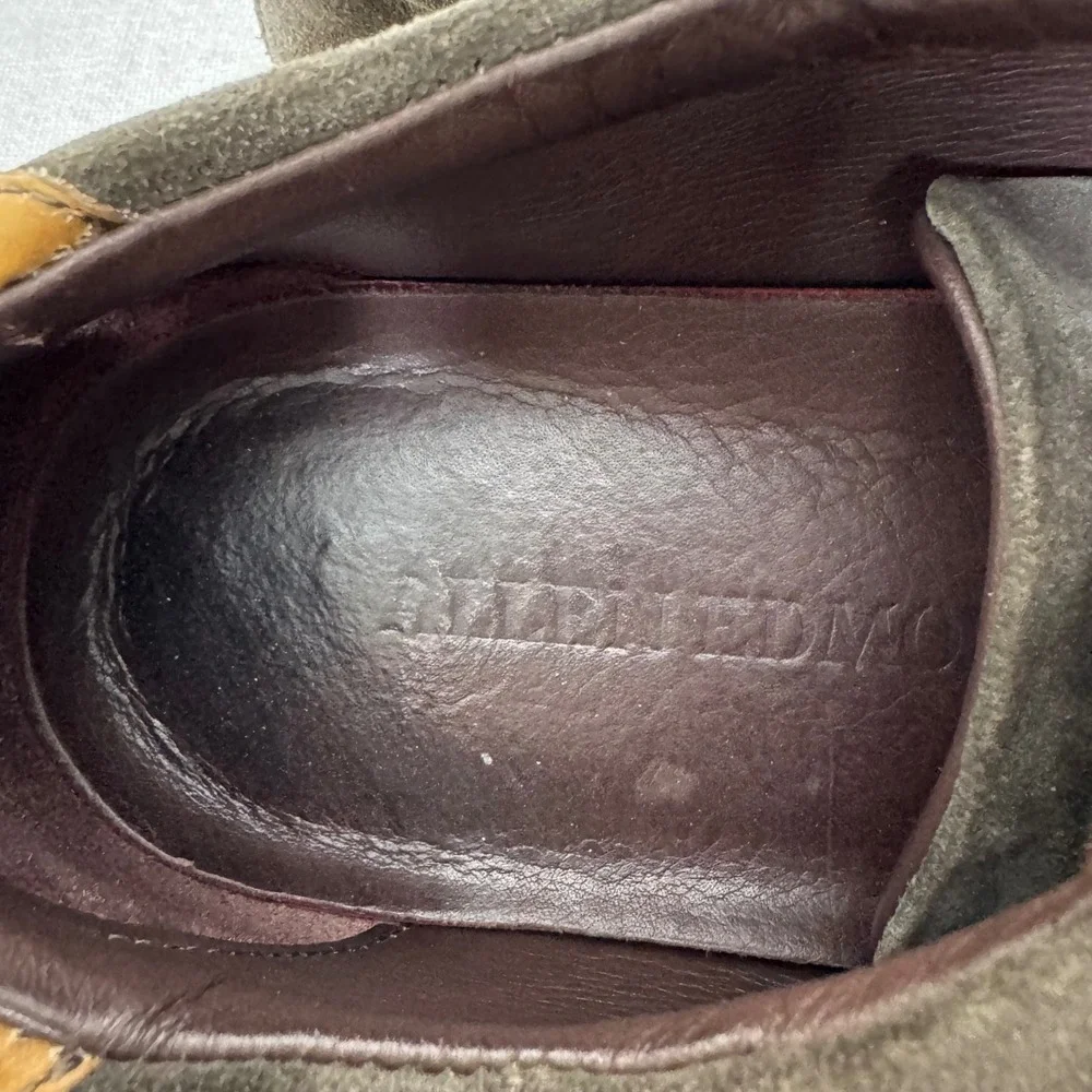 Allen Edmonds Courtside Lace-up‎ Sneaker Grey Suede Size 10